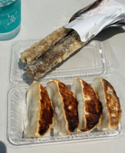 ごぼうの旨あげ+宇都宮ハレノヒ餃子