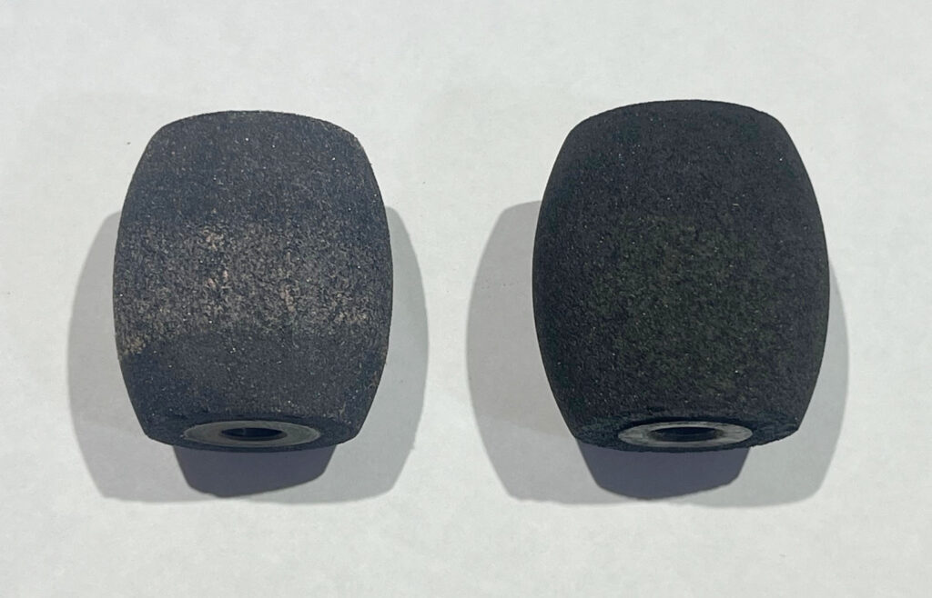 左:今まで使用していたビヤダル 右:激安ビヤダル