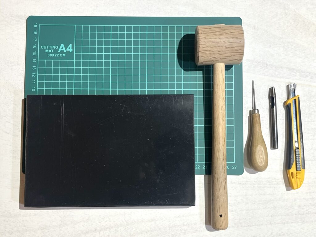 自作キーオーガナイザー:必要な工具類