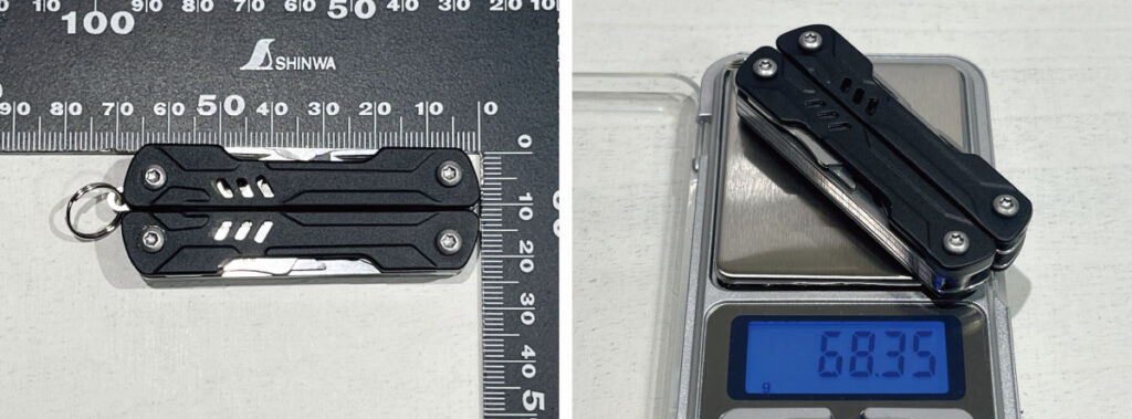 NexTool Mini Sailor Liteのサイズ
