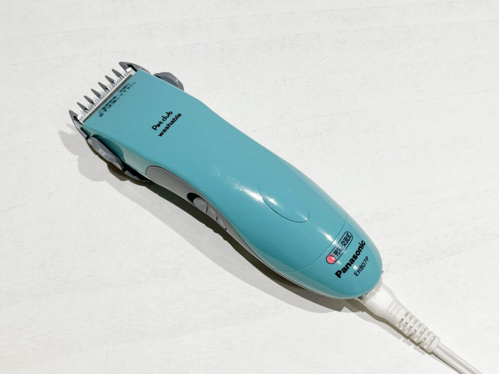 Panasonic「ER807P」のバッテリー交換：動作確認