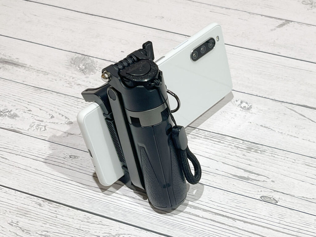 「P15MINI」カメラグリップとして