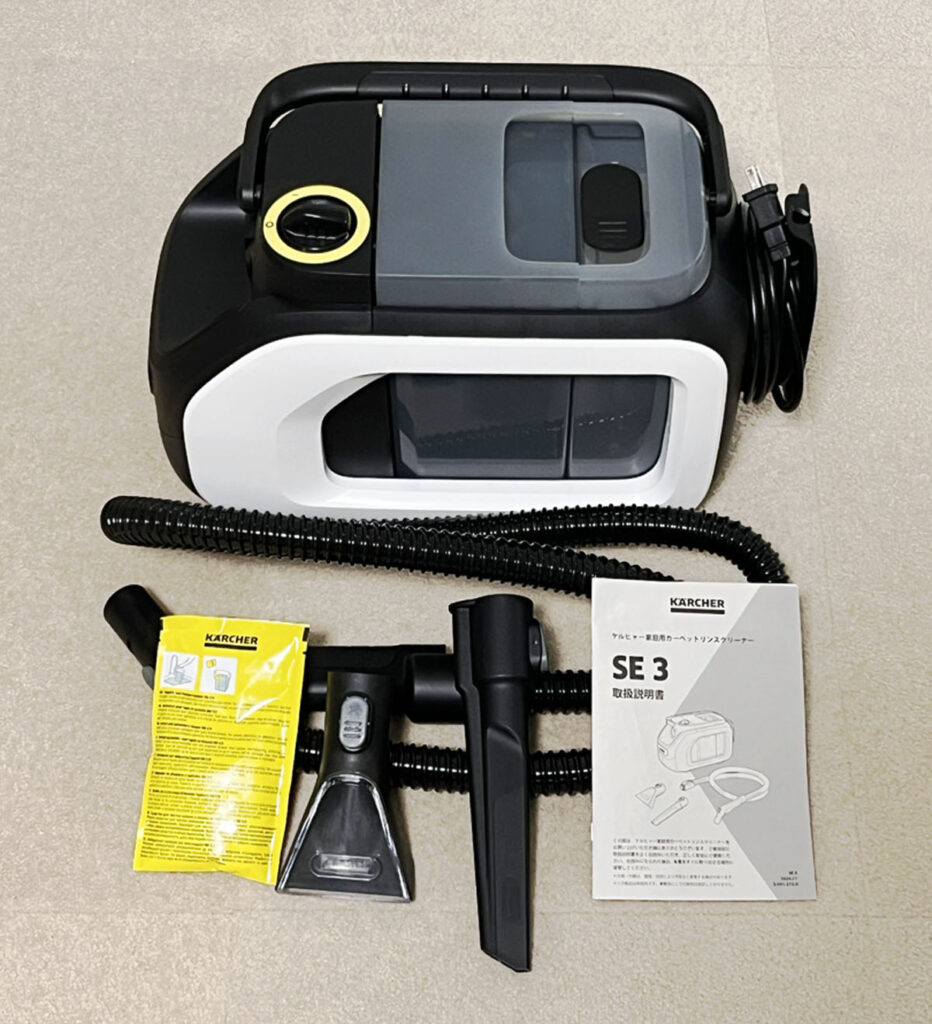 ケルヒャー カーペットリンスクリーナー SE3 付属品