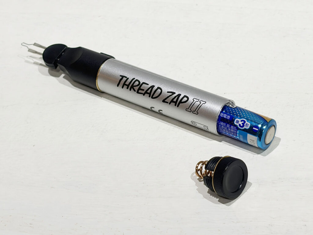 THREAD ZAP II の電源は単3電池1本